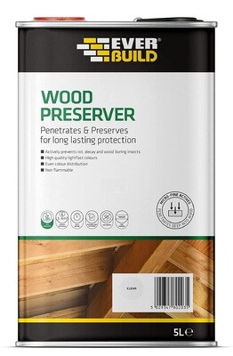 Wood Preserver-Clear-5ltr