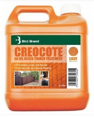Creocote Timber Treatment-4 litre-Light Brown