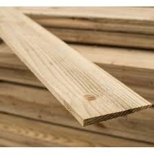 Featheredge Boards - 125mm x 11mm x 1.8m - Treated