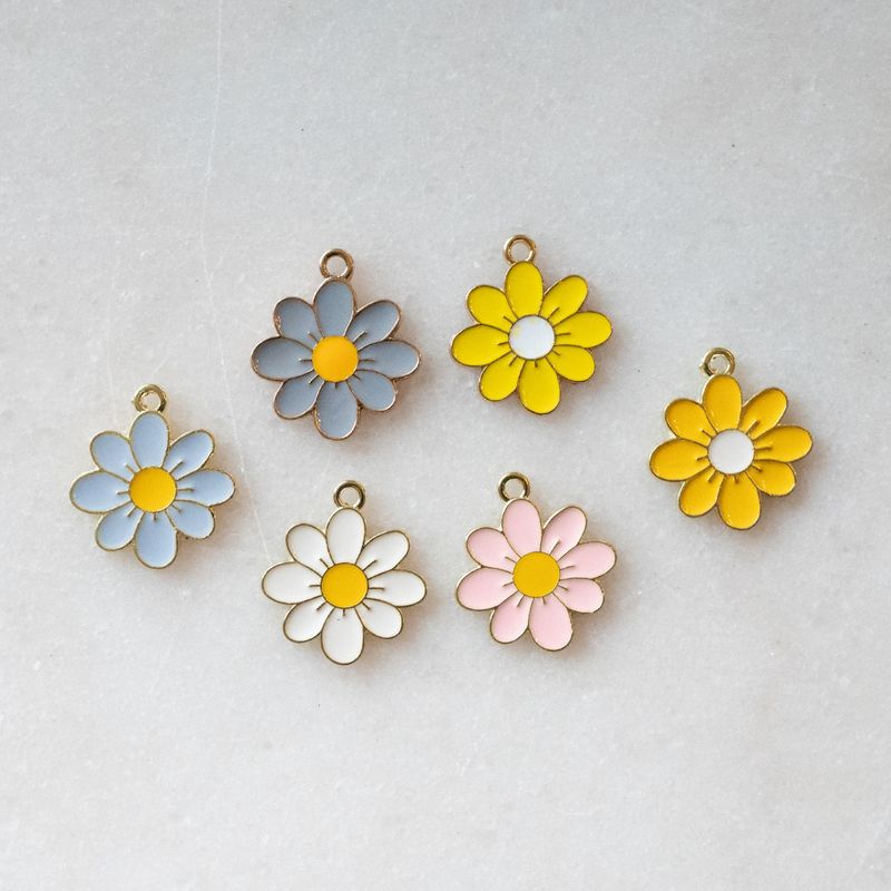 Charm - Flower recto/verso