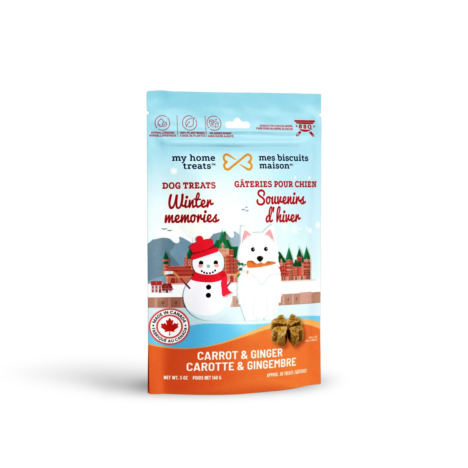 Carrot and Ginger Dog Treat - 140g