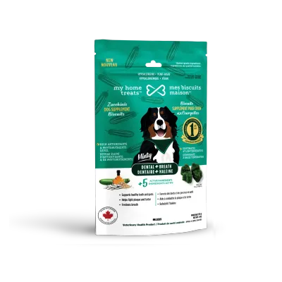 Dental dog supplement with zucchinis - 170g Dental dog supplement with zucchinis - 170g
