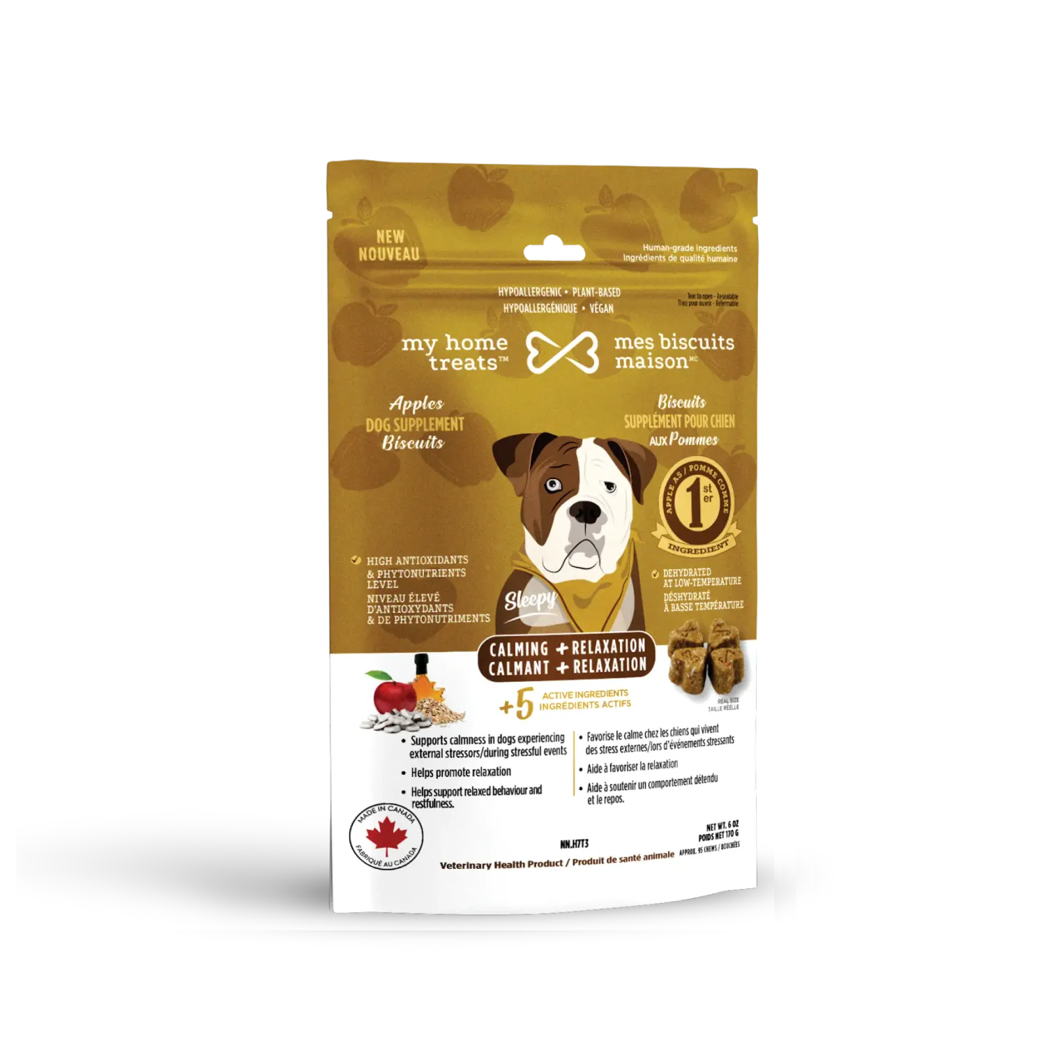 Calming dog supplement with apples - Calming + Relaxation 170g