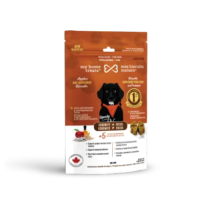 Anxiety relief dog supplement - Serenity + Focus with apples - 170g