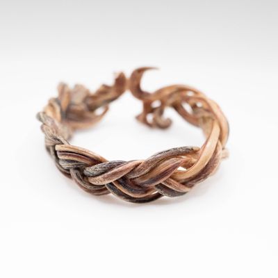 Braided Pork Pizzle Ring