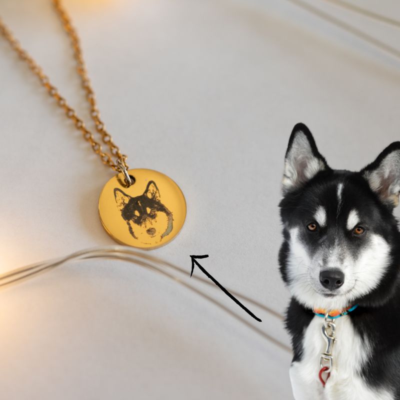 Necklace, PET PORTRAIT