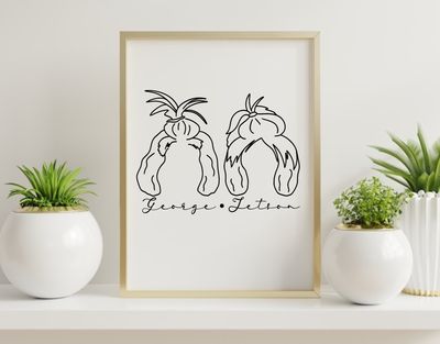 Digital portrait, EARS