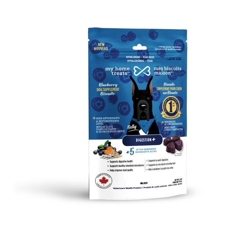 Supplément digestion + pour chien aux bleuets - 170g