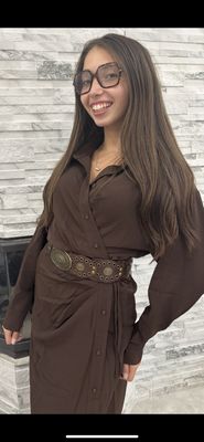 Robe VALOU marron