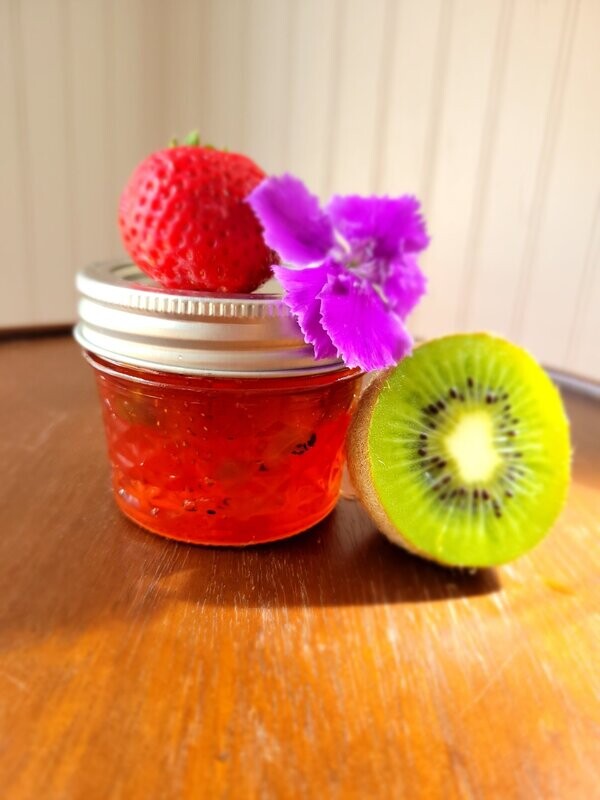 Strawberry Kiwi  Jam 4oz