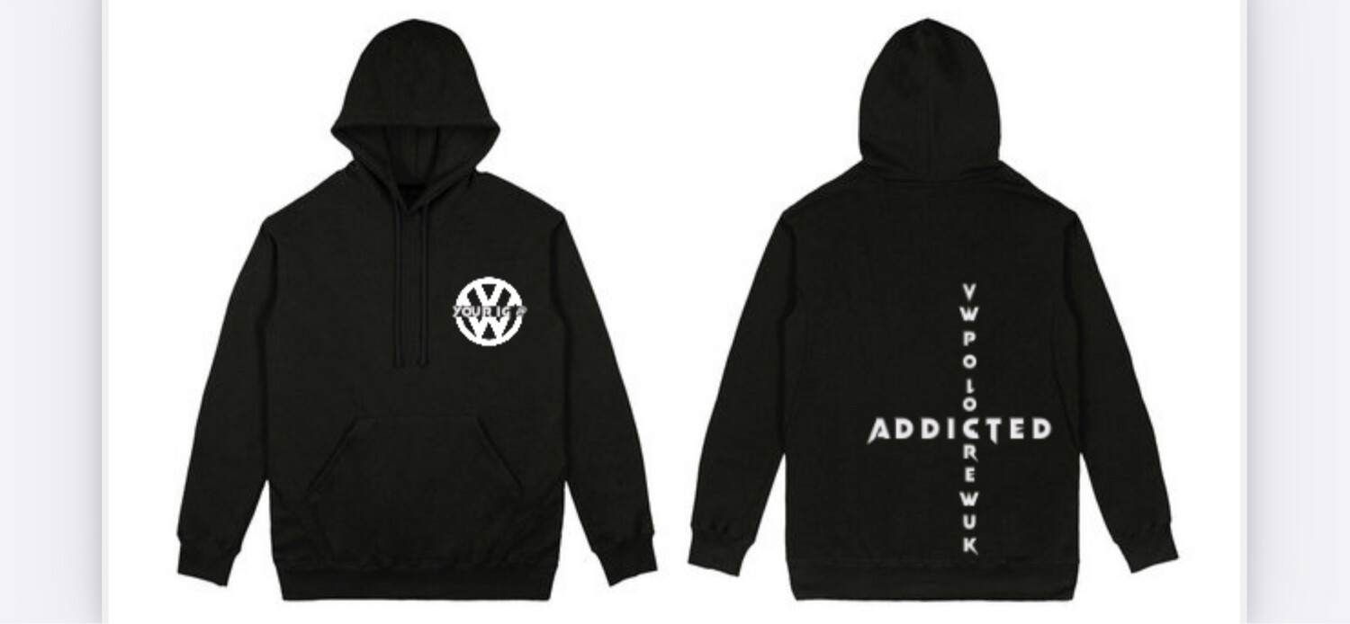  ADDICTED APPAREL X VWPOLOCREWUK HOODIE
