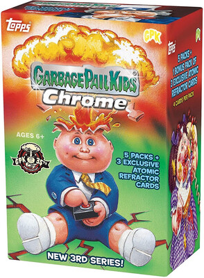 Garbage Pail Kids: Chrome Topps Collectable Sticker Cards