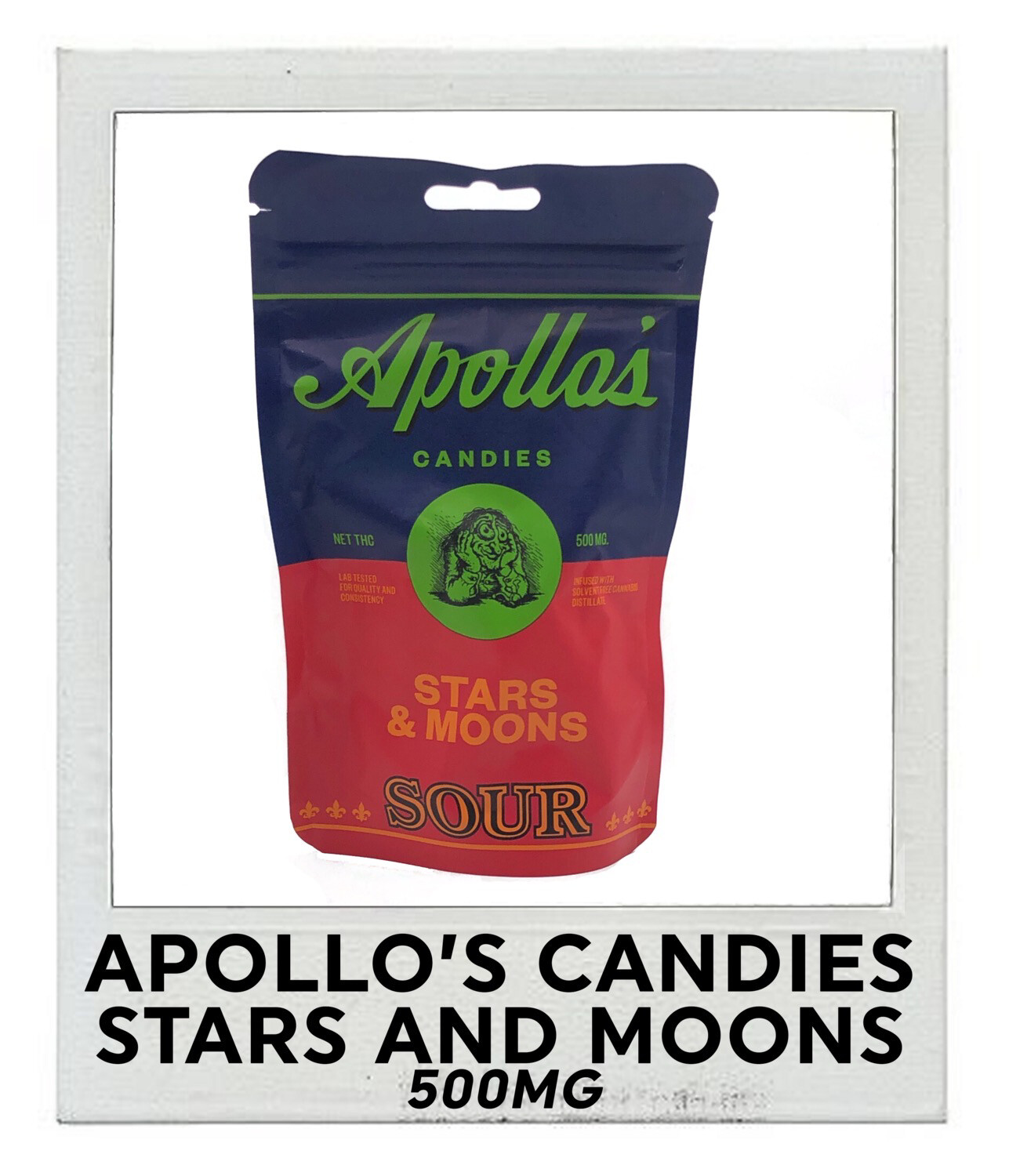 Apollo’s Candies Stars And Moons (10pc/50mg/500mg