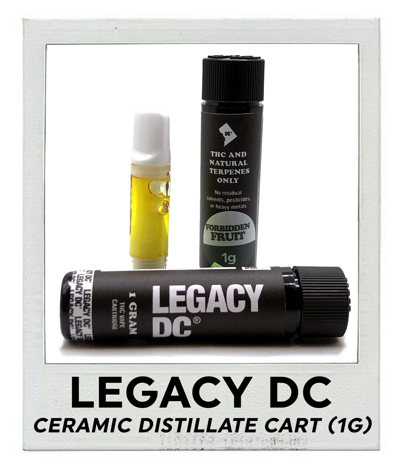 Legacy DC, Ceramic Distillate Cartridge (1G)