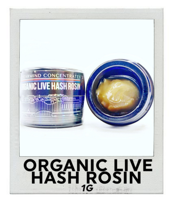 Clearmind Concentrates Organic Live Hash Rosin (2g)