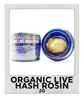 Clearmind Concentrates Organic Live Hash Rosin