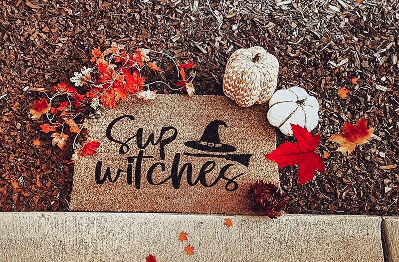 Sup Witches 18"x 30" Coir Doormat
