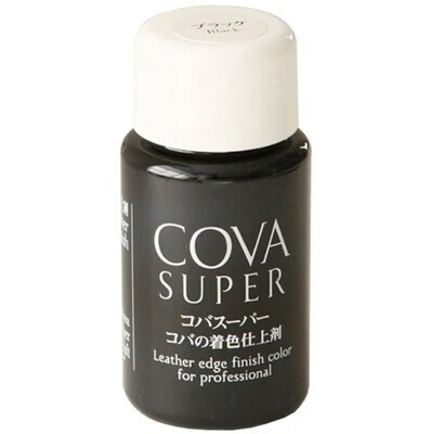 Seiwa Cova Super Coat. Black 30g Professional Leathercraft Edge