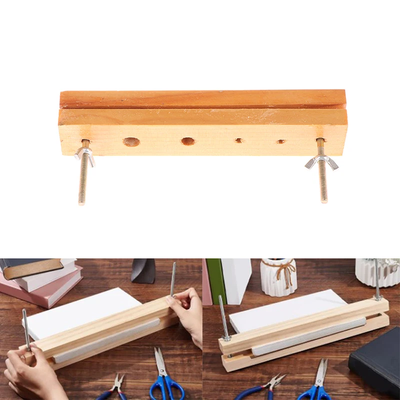 Prensa de Madera para Encuadernación