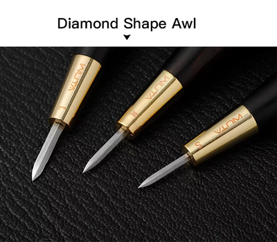 Punzón Profesional para Artesanía en Cuero. Corte Diamante.