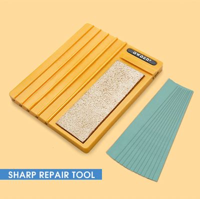 Tablero Afilador de herramientas de talabartería.