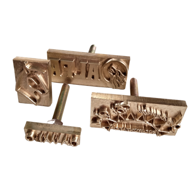 Troquel, Sello o Cuño de Cobre para tu Logotipo Tamaño Especial