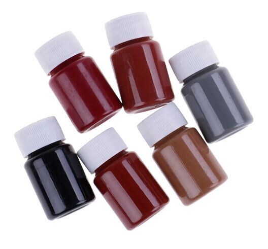 Aceite Elástico para el Borde del Cuero. Colores.