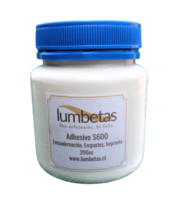 Adhesivo S600 Cola para Encuadernar, Empaste, Imprenta.