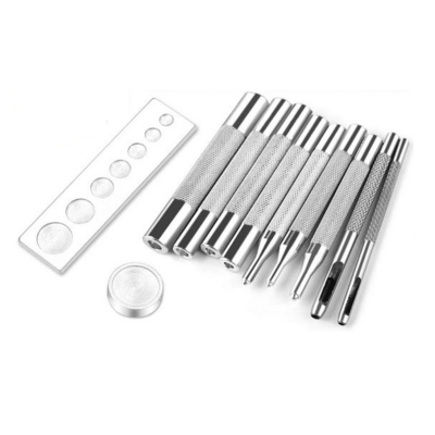 Set para instalar Remaches, Ojetillos, Broches, Botones.