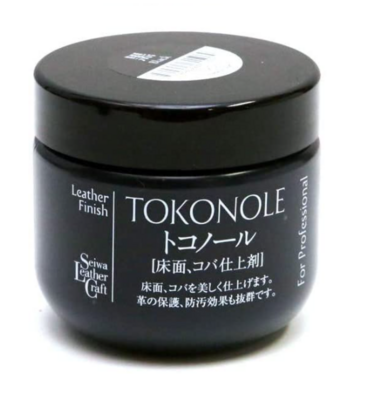 Seiwa Tokonole - Goma para terminación de cuero. Negra. Seiwa Tokonole - Goma para terminación de cuero. Negra.