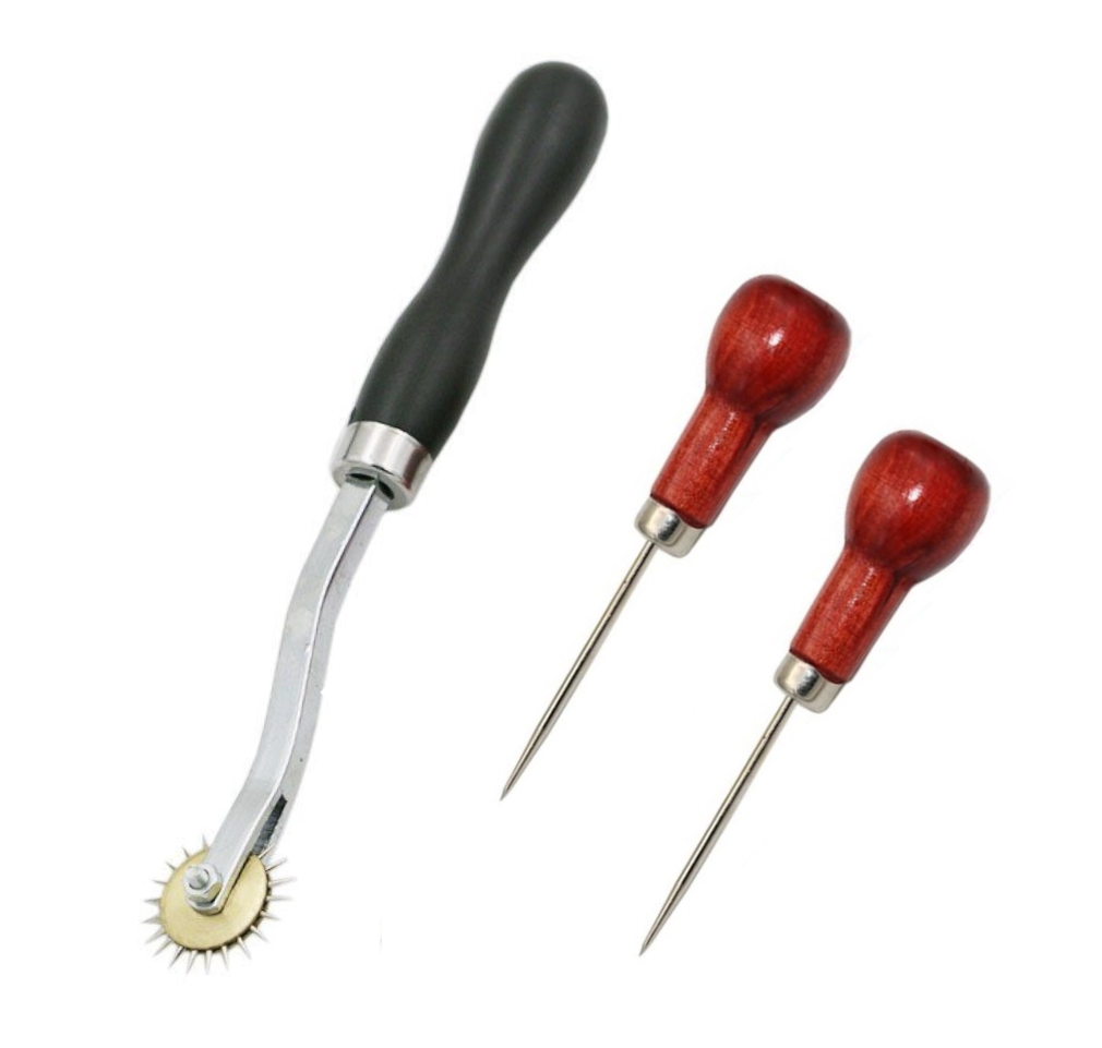 Kit Overstitch de 4mm para cuero tela o papel y 2 punzones