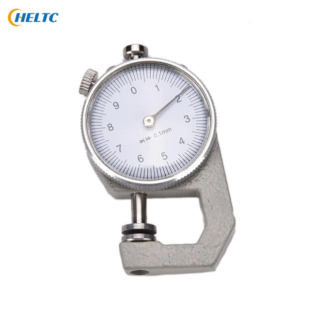 Medidor de espesor de cueros de 0 - 10 mm Metálico.