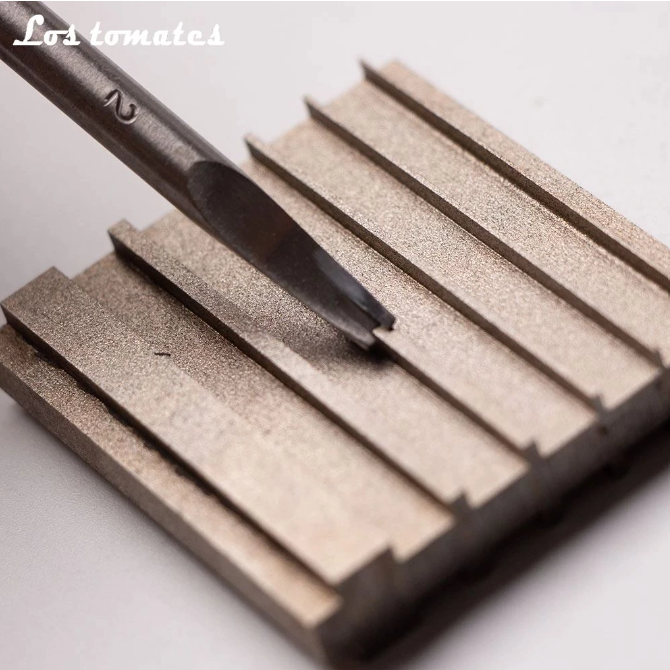 Tablero Afilador de herramientas de talabartería de doble cara.