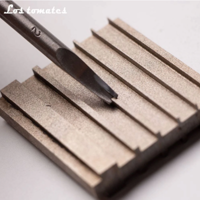 Tablero Afilador de herramientas de talabartería de doble cara.