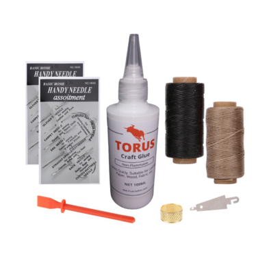Kit de Marroquinería, Herramientas e Insumos.