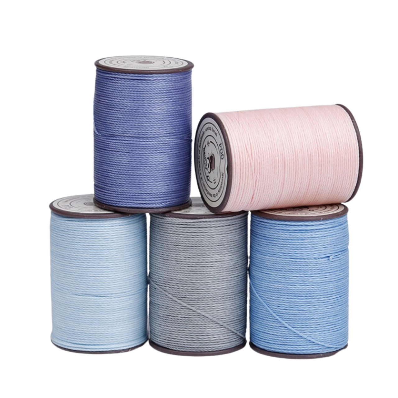 Hilo encerado cordón de 0,45 / 0,55 / 0,65mm para costura manual de cueros.