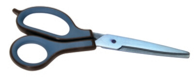 Convex Schere Länge 13 cm Titanium Blau Convex Schere Länge 13 cm Titanium Blau