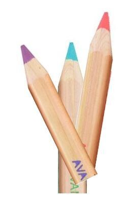 Buntstift-Einzelfarben 20 Stück je Farbe (unlakiert)