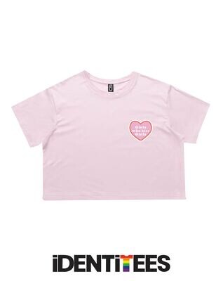 GIRLS WHO KISS GIRLS - CROP TOP