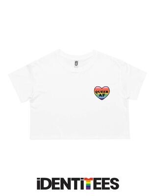 QUEER AF - CROP TOP
