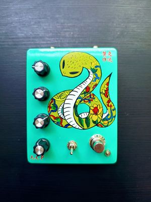 Handpaint Snake Fuzz
