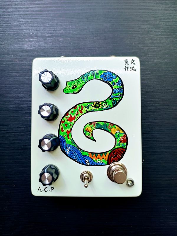 Handpaint Snake Fuzz