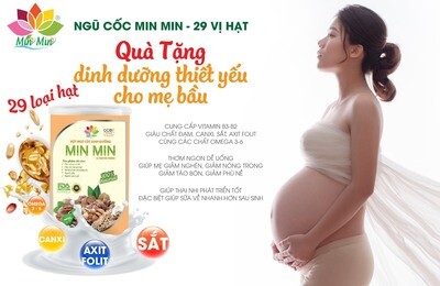 Ngũ cốc min min mẹ bầu 500g/1 hộp