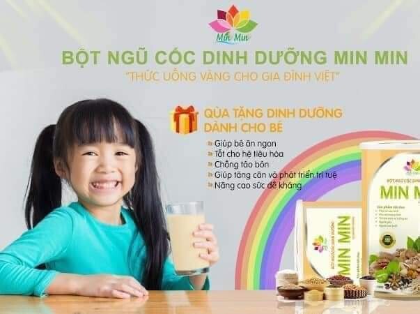 Ngũ cốc min min cho bé 500g/1 hộp