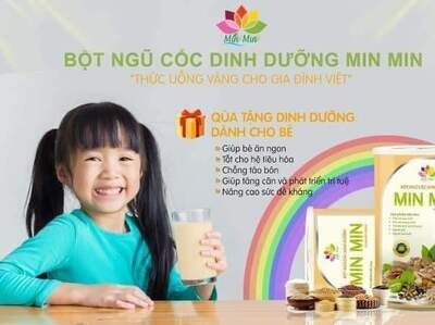 Ngũ cốc min min cho bé 500g/1 hộp