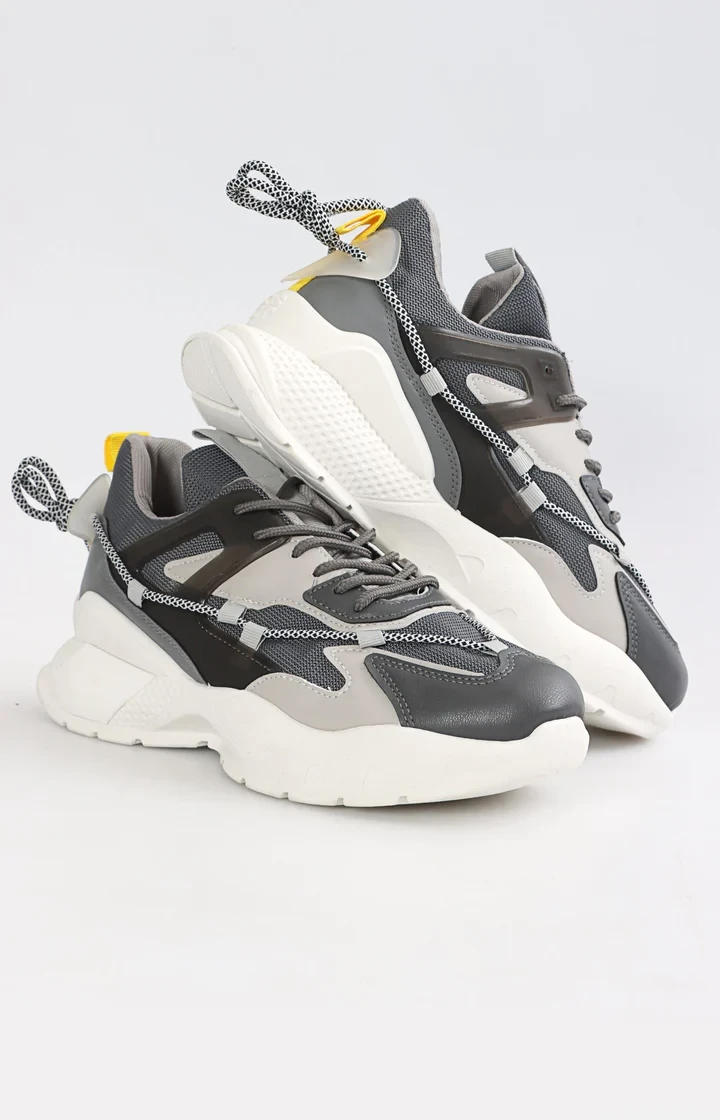Men&#39;s Lightweight Casual Sneakers - Charcoal Multi