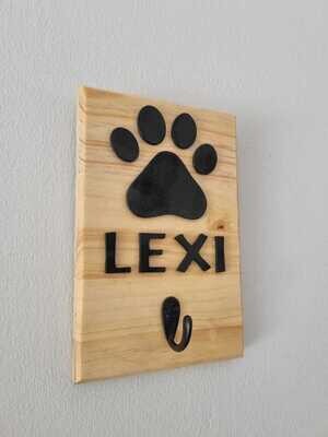 Personal Dog Leash hanger