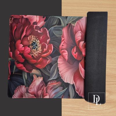 Flower desk pad
