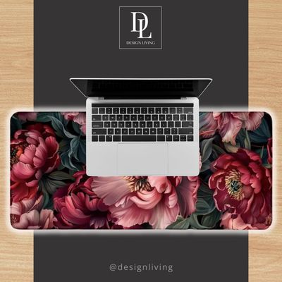 Flower desk pad