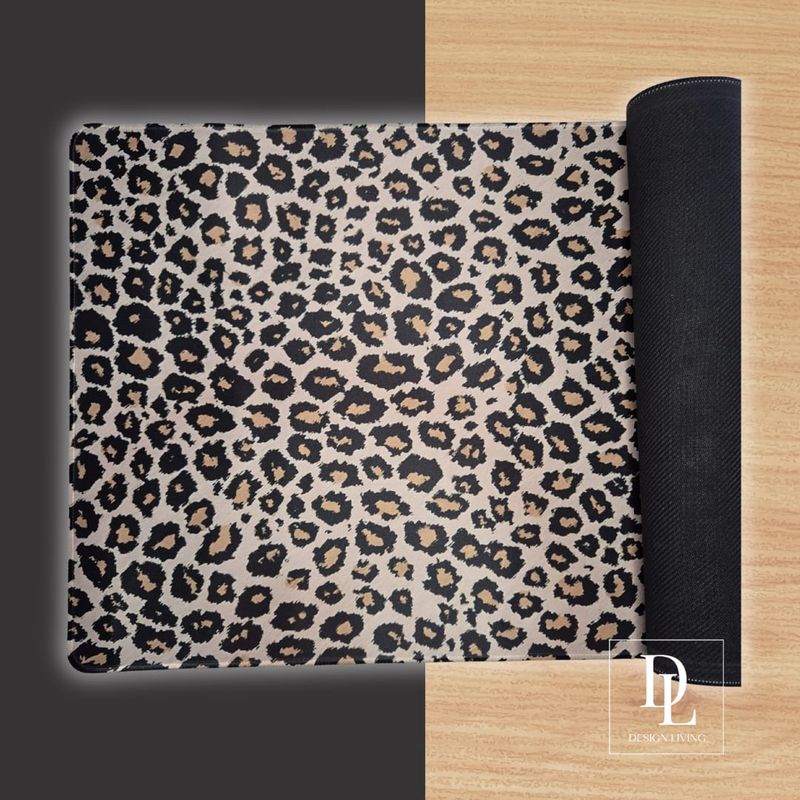Desk Pad Leopard Design